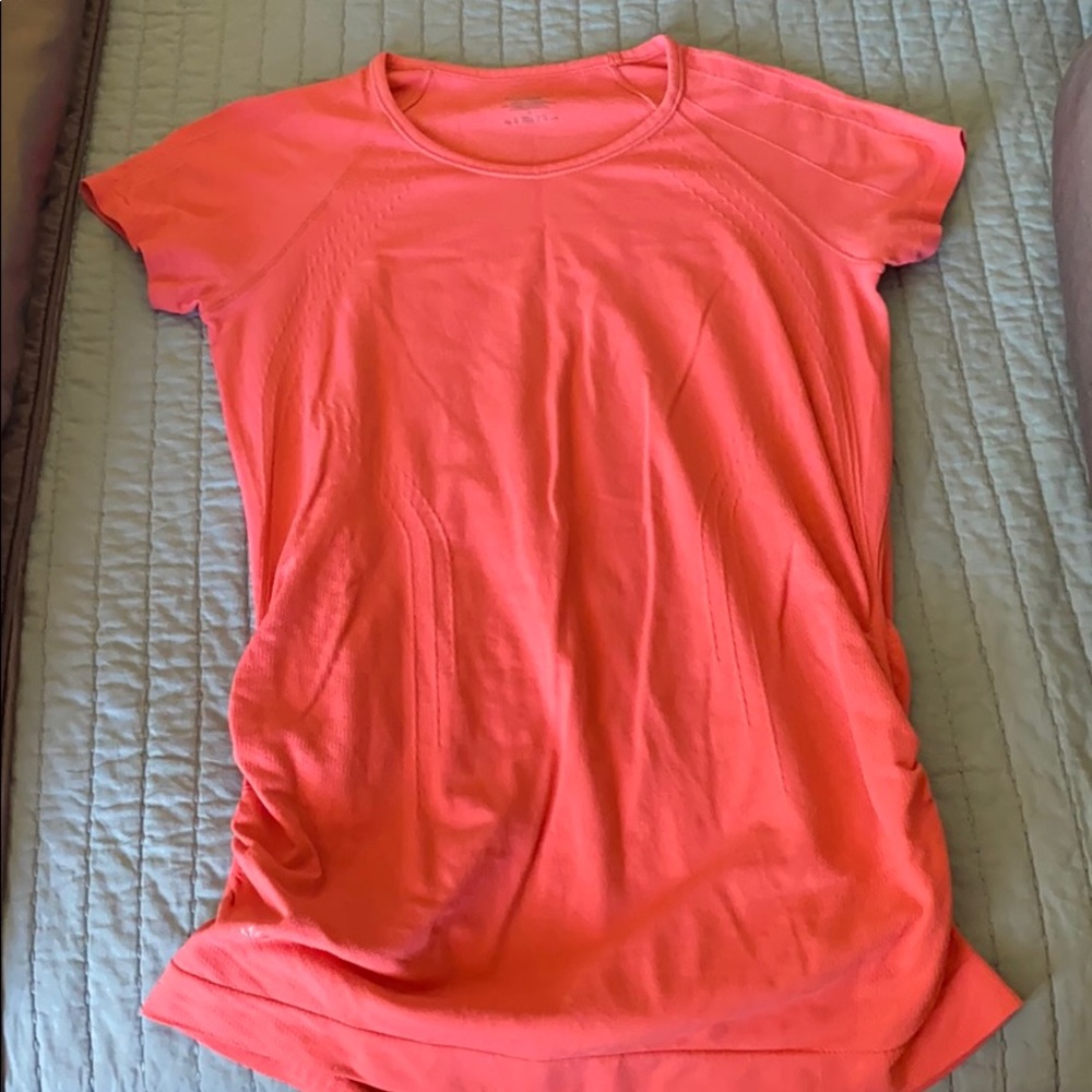 🌟 EUC Athleta Coral Atheltic Short Sleeve Sz S 🌟